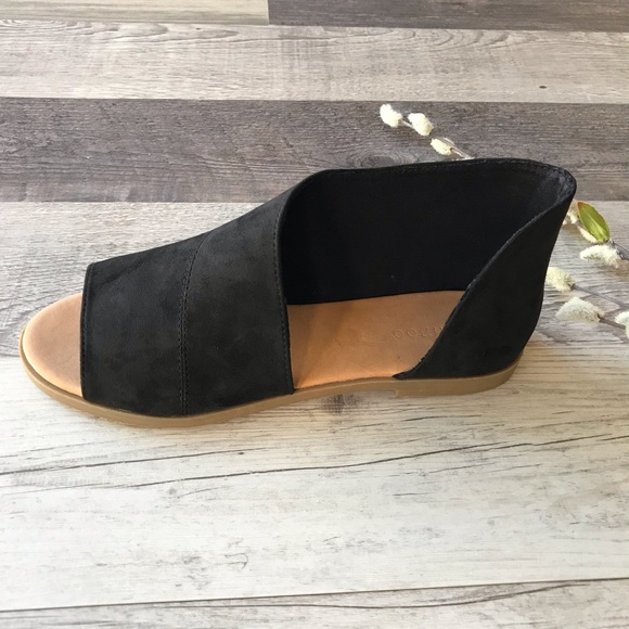 Blair’s Faux Suede Cut-out Flats - Picture 3 of 3